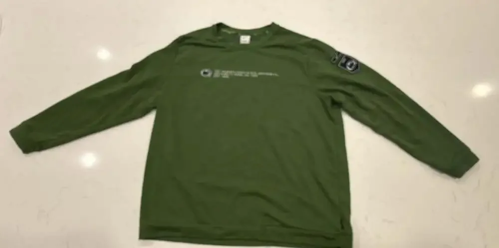 Nike Penn State Nittany Lions Salute to Service Long Sleeve Shirt Size XXL Green